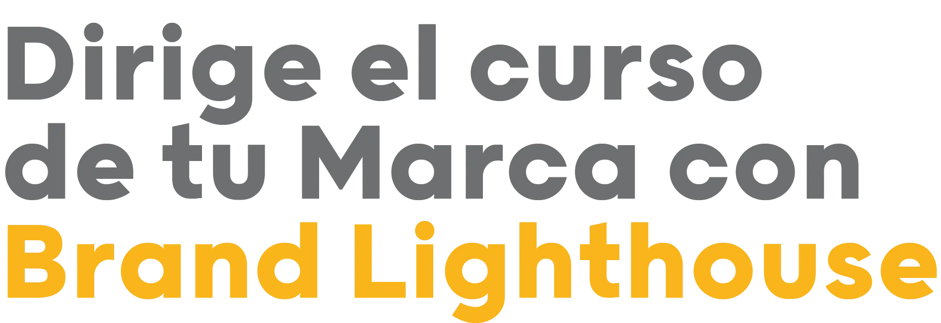 Título Brand Lighthouse